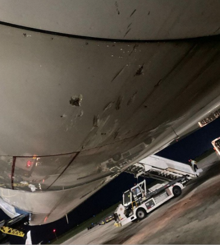 Dommages sur le Boeing 787 d’Air Europa