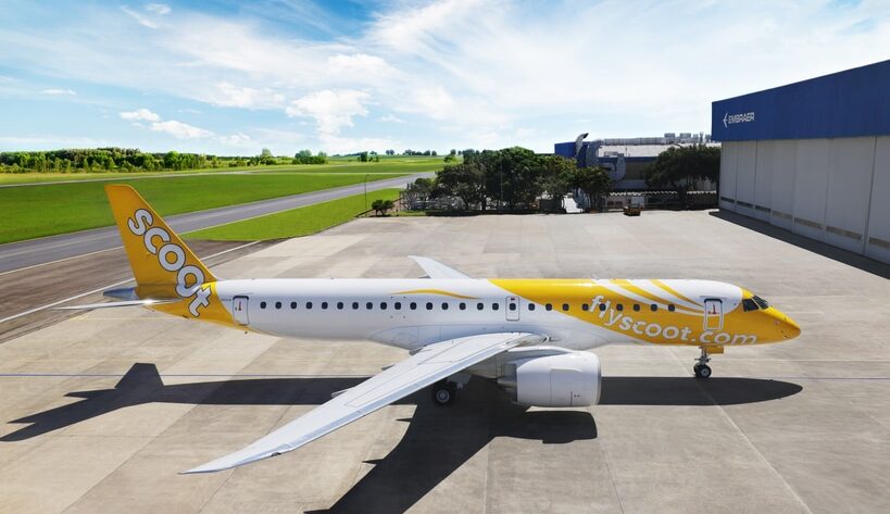 Azorra propulse Scoot vers de nouveaux sommets avec la livraison de son premier avion Embraer E190-E2 !