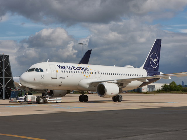 Groupe Lufthansa : un slogan "Oui à l’Europe" sur la livrée de 4 Airbus A320 - Air Journal