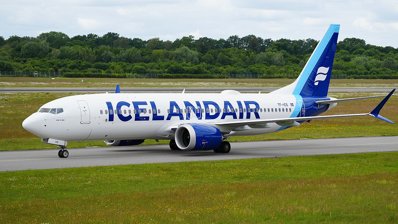 Boeing 737 MAX d'Icelandair TF-ICS