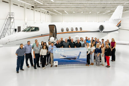 Textron Aviation livre son 400ème Cessna Citation Latitude