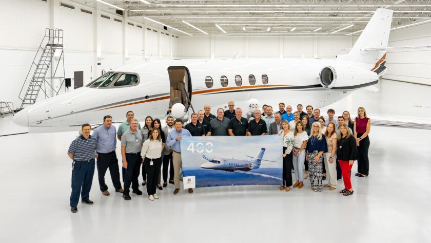 Textron Aviation livre son 400ème Cessna Citation Latitude