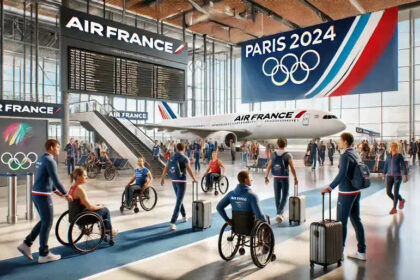 Air France se prépare à accueillir un afflux de nouveaux arrivants athlètes paralympiques à l’approche de l’inauguration du nouveau village olympique.