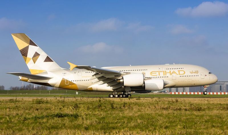 Etihad Airways célèbre 20 ans en Inde avec un service Airbus A380 vers Mumbai