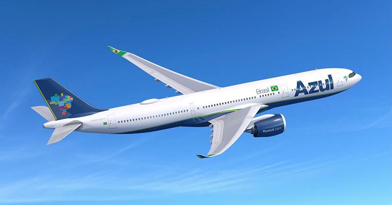 Azul équipera ses A330-900neos de la connectivité en vol de Viasat