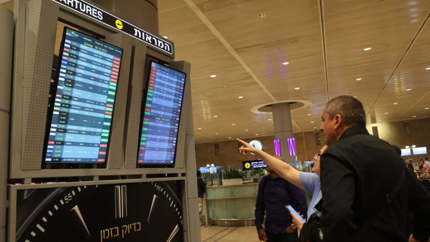 Perturbations et retards dans le trafic aérien de Tel Aviv après l’opération de Tsahal contre le Hezbollah