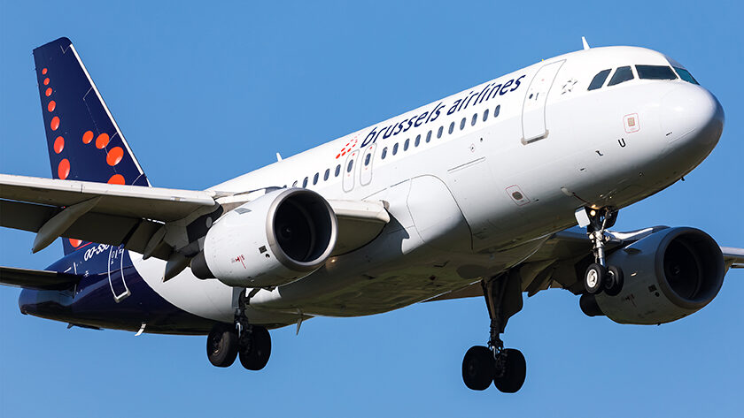 Un avion de Brussels Airlines, un Airbus A319, heurte un oiseau en vol et est contraint de se dérouter vers Lyon