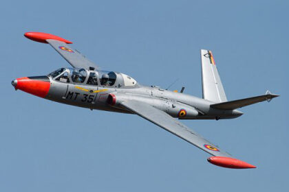 Accident d’un Fouga Magister lors d’un spectacle aérien près du Lavandou, en France