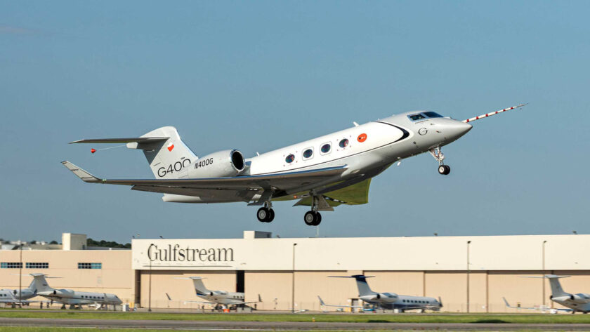 Gulfstream Aerospace lance le programme d’essais en vol du G400