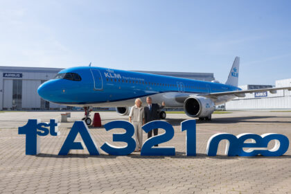 KLM reçoit son premier Airbus A321neo dans le cadre de la modernisation de sa flotte