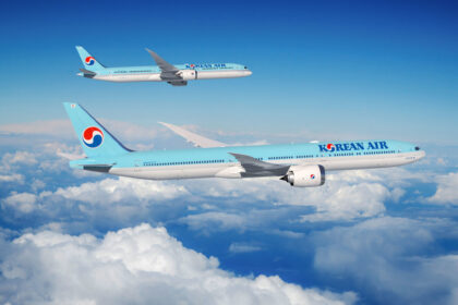 Air Lease Corporation livre le premier des dix avions Boeing 787-10 à Korean Air