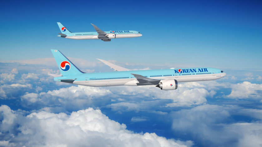 Air Lease Corporation livre le premier des dix avions Boeing 787-10 à Korean Air