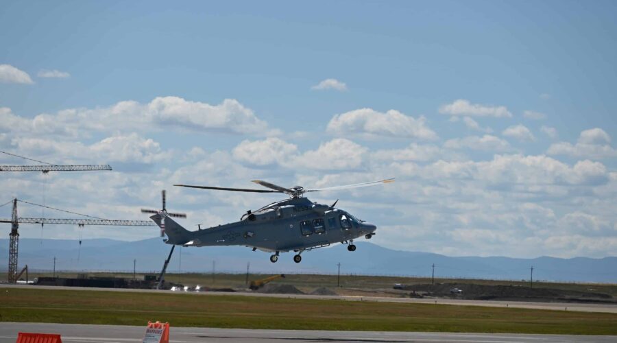 Boeing livre le premier hélicoptère MH-139A Grey Wolf à l’US Air Force