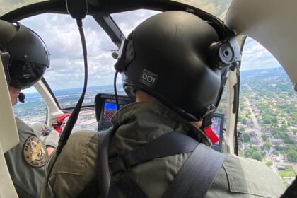 Le soutien aérien du Métro partage une traque depuis le ciel avec #STLFlyAlong