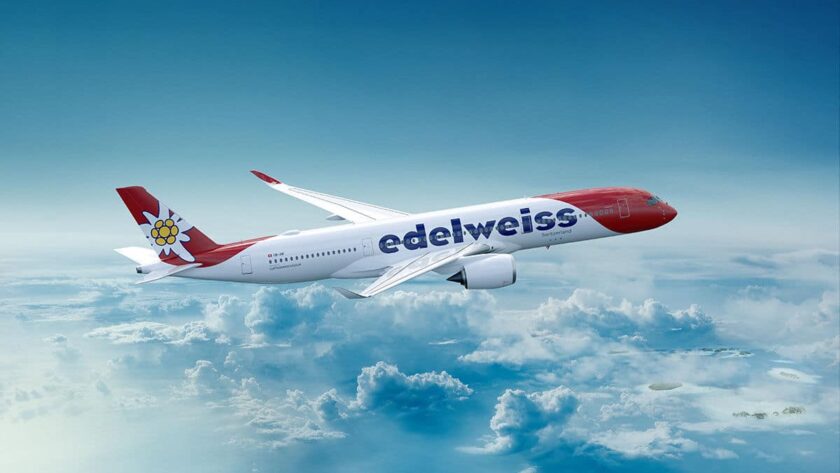 Edelweiss dévoile une nouvelle livrée modernisée pour l’Airbus A350 avec des éléments de design améliorés