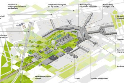 Le plan d’investissement de 6 milliards d’euros de l’aéroport d’Amsterdam-Schiphol pour améliorer les infrastructures face à l’augmentation du trafic de passagers