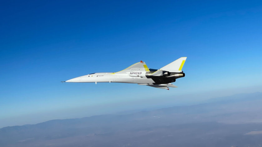 L’avion de démonstration XB-1 de Boom Supersonic se rapproche du vol supersonique avec un quatrième test record