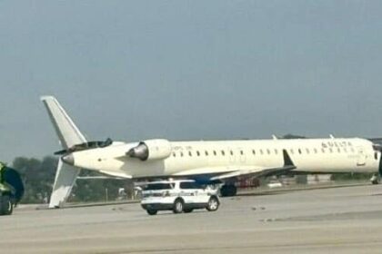 Un Airbus A350-900 de Delta Air Lines heurte l’arrière d’un CRJ-900 de Delta Connection à l’aéroport d’Atlanta, aux États-Unis