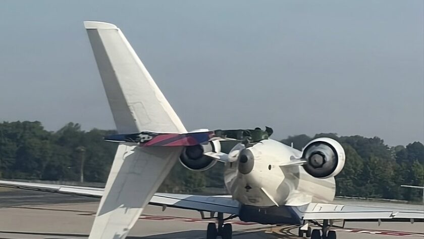 Collision à l’aéroport d’Atlanta: L’Airbus A350-900 de Delta Air Lines heurte la queue du CRJ-900 de Delta Connection