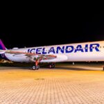 Le premier Airbus A321 d’Icelandair sort de l’atelier de peinture