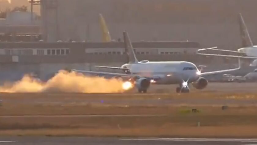 Un Airbus A320 de Lufthansa confronté à une défaillance de moteur lors du décollage à l’aéroport de Francfort