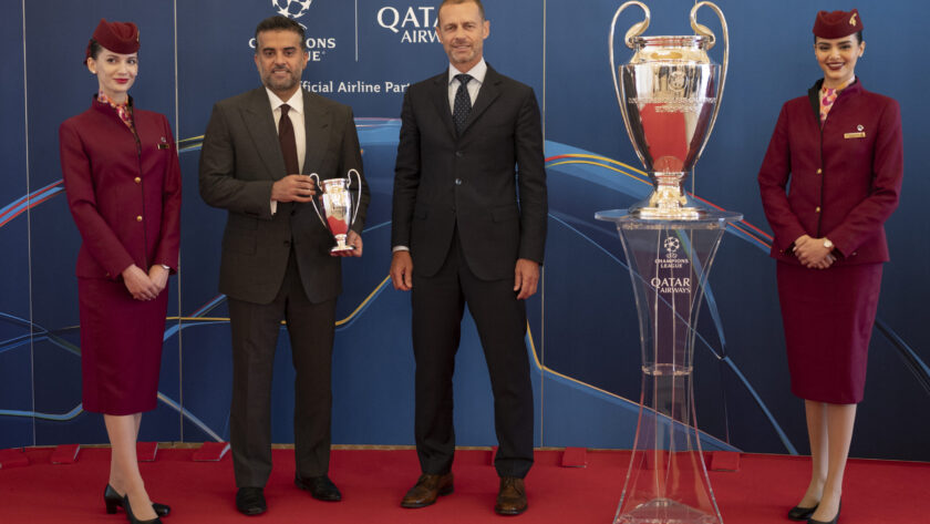 Qatar Airways devient partenaire aérien officiel de l’UEFA Champions League jusqu’en 2030