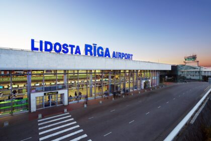 Augmentation de 8% du nombre de passagers à l’aéroport de Riga en août, un total de 740 000 voyageurs.