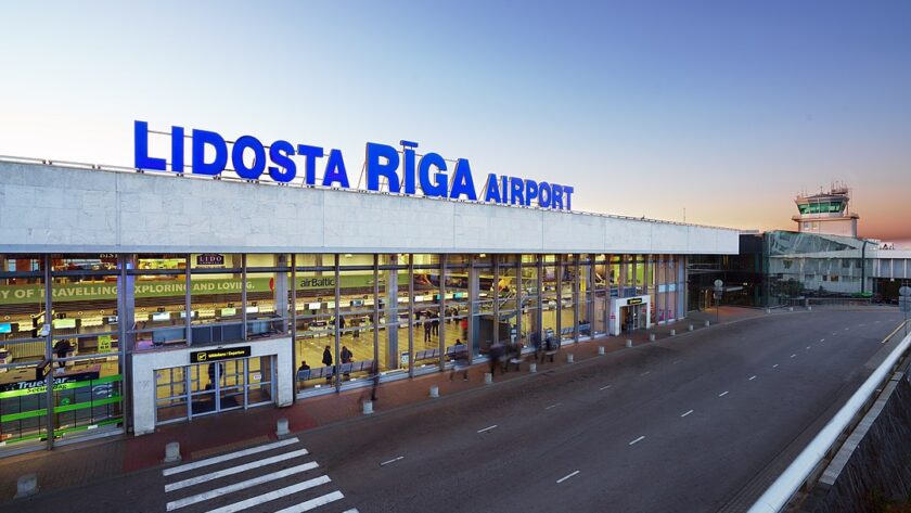 Augmentation de 8% du nombre de passagers à l’aéroport de Riga en août, un total de 740 000 voyageurs.