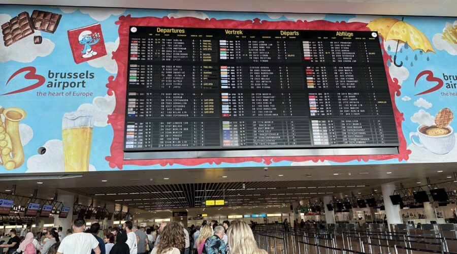 Annulation de la majorité des vols de Brussels Airlines lors de la grève du 1er octobre à l’aéroport de Bruxelles