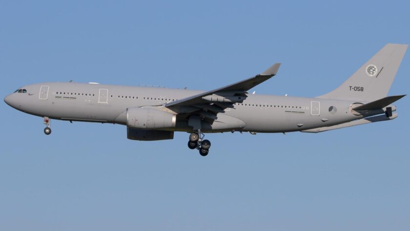 La Belgique envoie un avion militaire A330 MRTT pour une opération humanitaire à Beyrouth