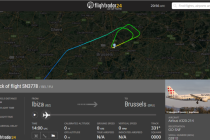 L’Airbus A320 de Brussels Airlines heurte la queue lors d’un atterrissage mouvementé