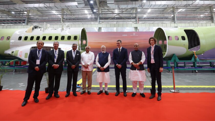 Tata et Airbus dévoilent la première chaîne d’assemblage d’aéronefs du secteur privé en Inde pour le C295 à Vadodara