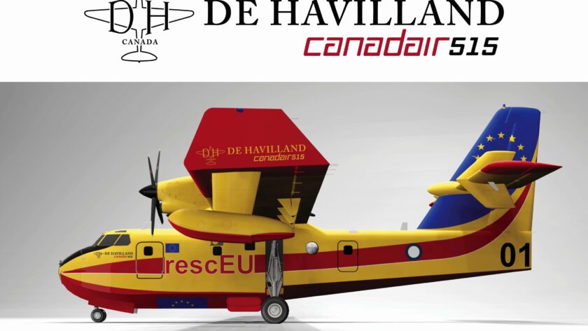 De Havilland Canada termine les négociations de contrat avec l’UE et renomme son avion de lutte contre les incendies « De Havilland Canadair 515 »