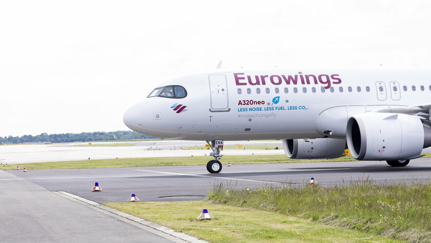 Eurowings annule plus de 1 000 vols à l’aéroport de Hambourg en 2025 en raison de la hausse des coûts.