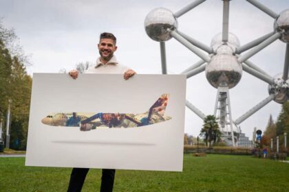 Brussels Airlines dévoile l’Atomium comme nouvelle livrée « Icone belge »