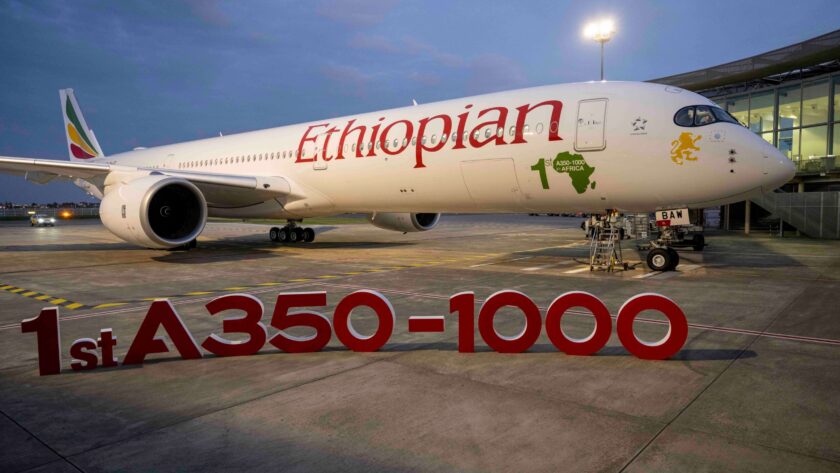 Ethiopian Airlines reçoit le premier Airbus A350-1000 d’Afrique