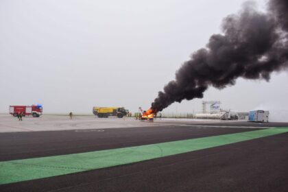 Simulation de crise majeure à l’aéroport d’Ostende-Bruges