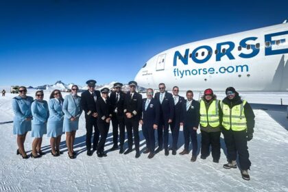 Norse Atlantic Airways achève son deuxième vol charters en Antarctique avec le Boeing 787 Dreamliner