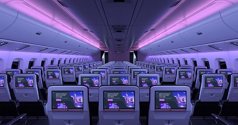 Riyadh Air va proposer la solution IFE Astrova de Panasonic Avionics